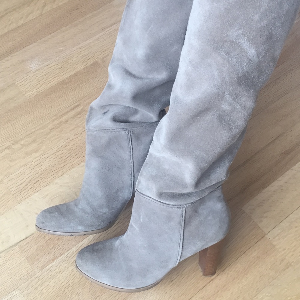 Zara suede boots